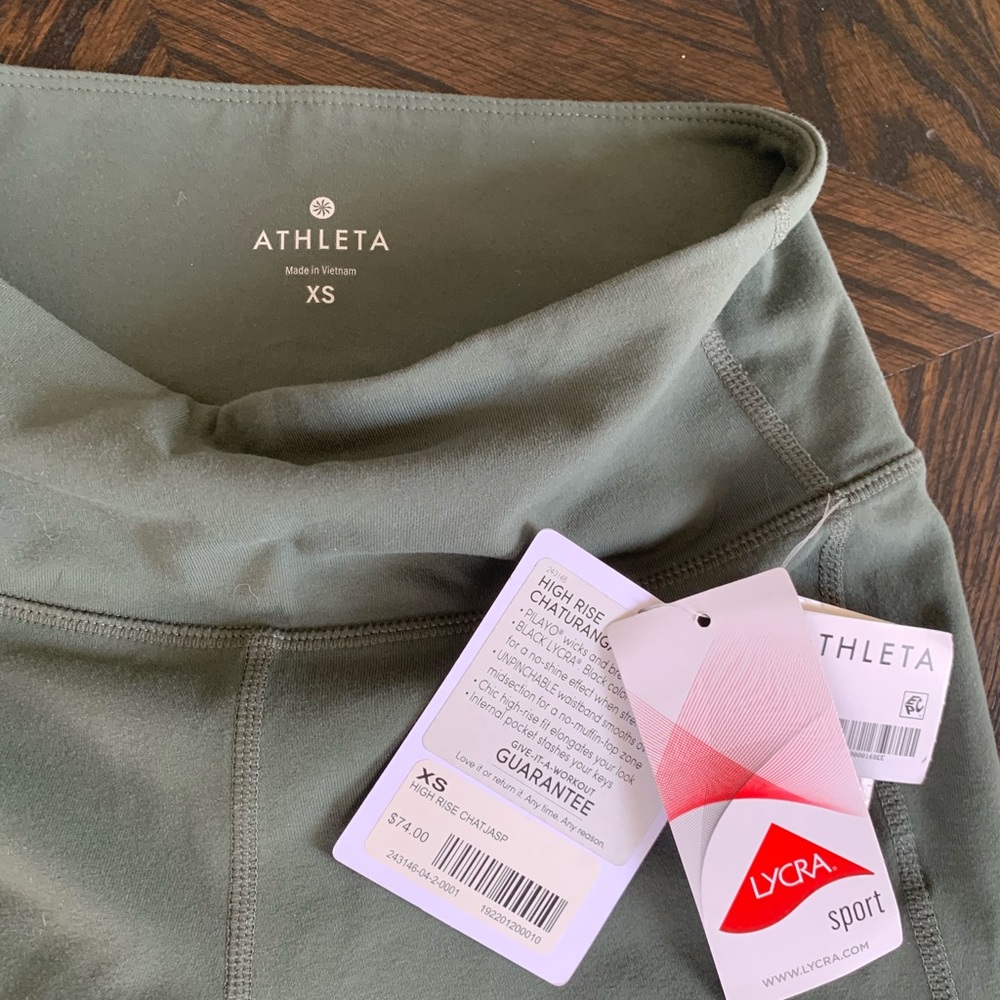 Brand new Athleta high rise yoga pants